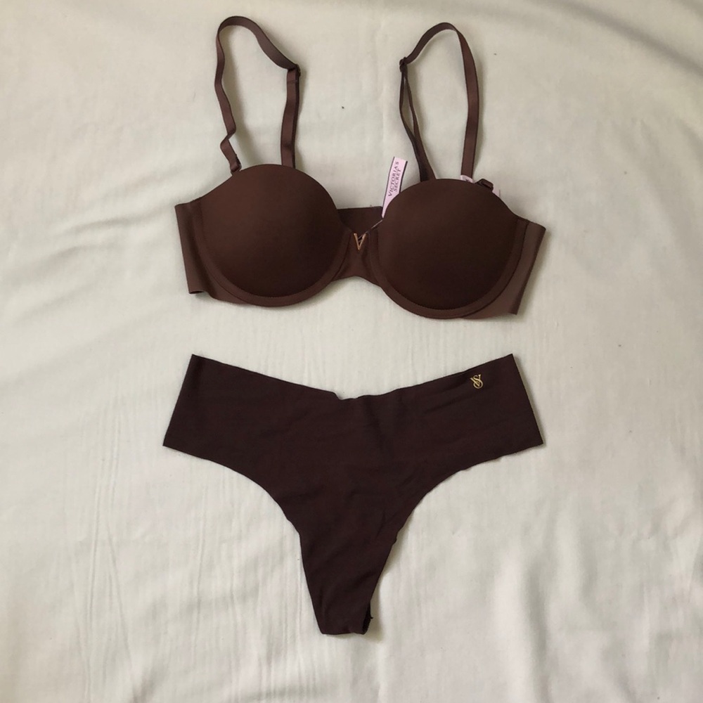 Victoria’s Secret Brown Bra and Panty